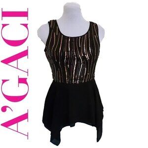 𝅺❤️ A'gaci Sequin Top